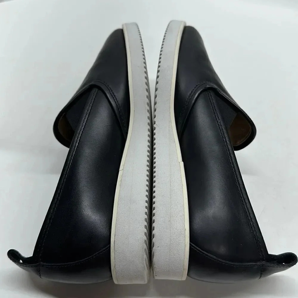 Black Slip-On Women's Shoes - Picture 7 of 12